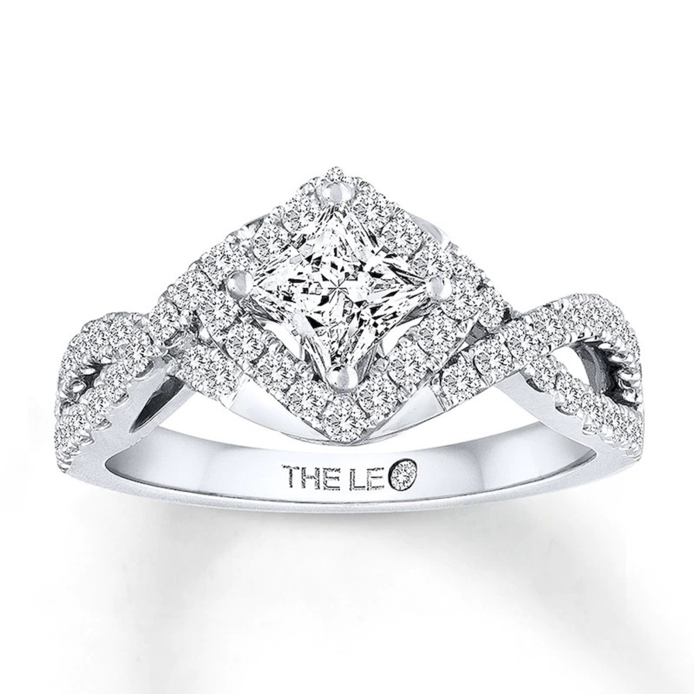 Leo Diamond engagement ring